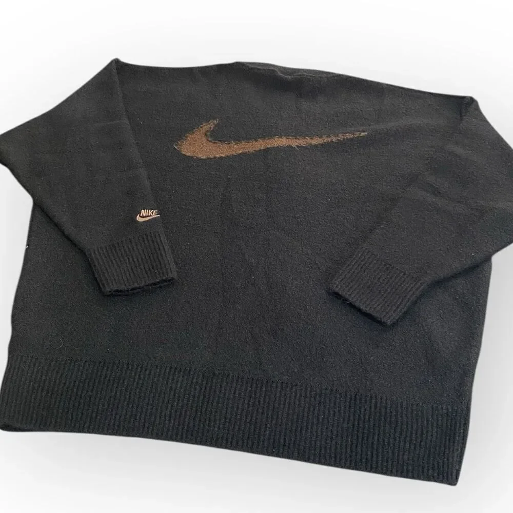 Nike Sportswear Tech Pack Knit Sweater Oversized Fit FB7809-010 Mens size L New